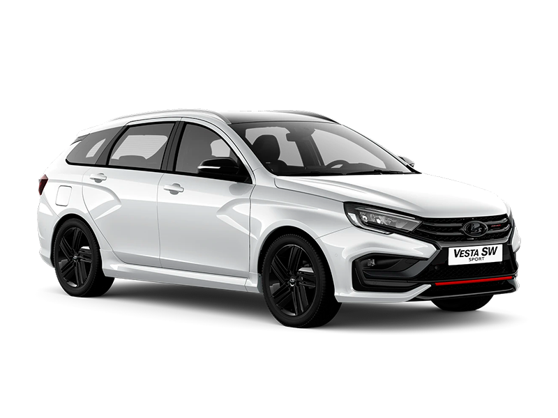 Lada Vesta SW Sport - Белый "Ледниковый" (221)